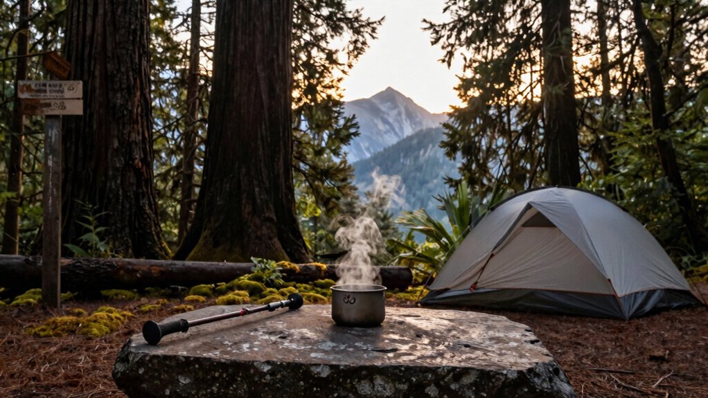 backcountry camps varied trail access