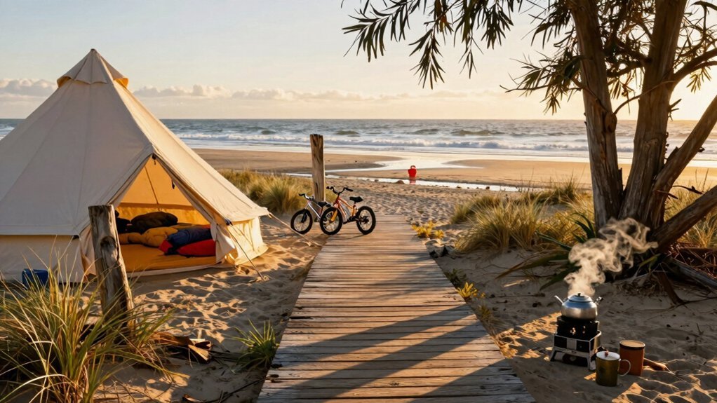 beach access parks where kids can safely play