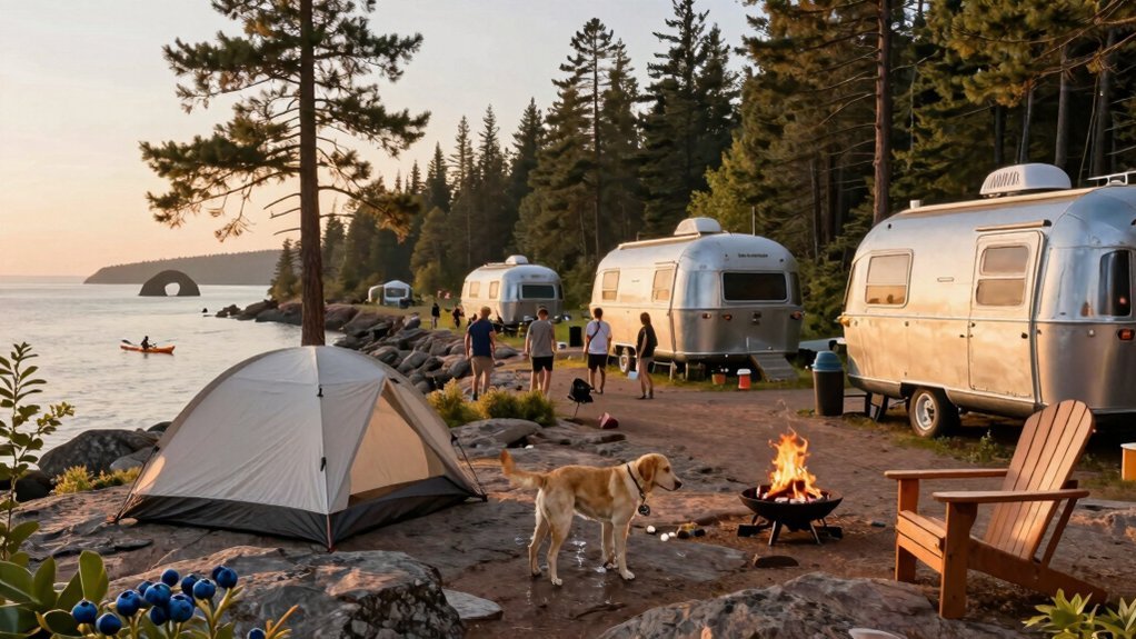 choose campground that fits hunger