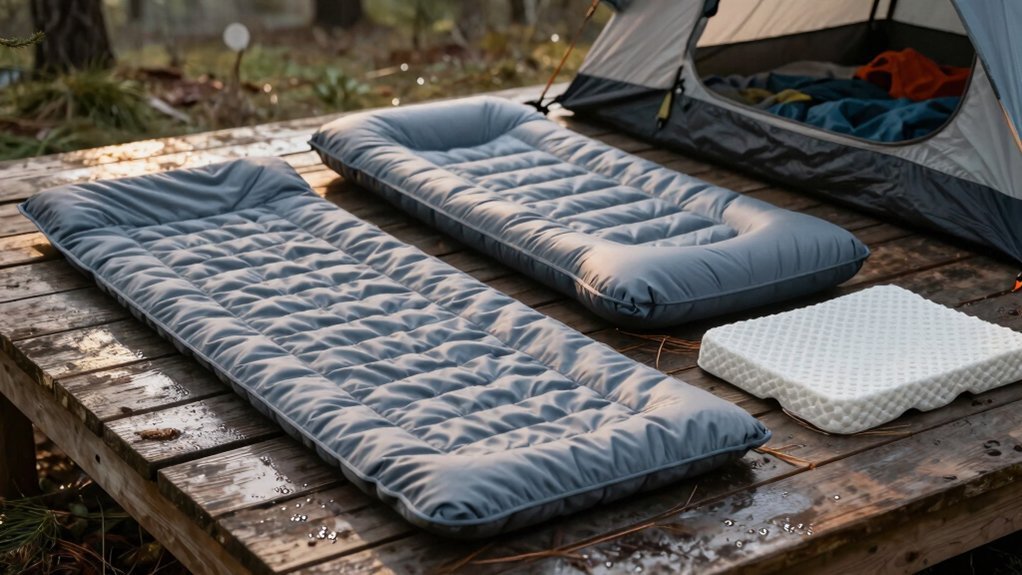 cold cushioned sleep tradeoffs endure
