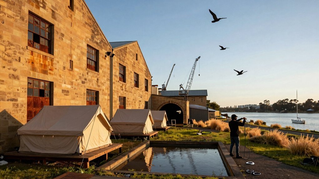 convict precinct ruins industrial beauty