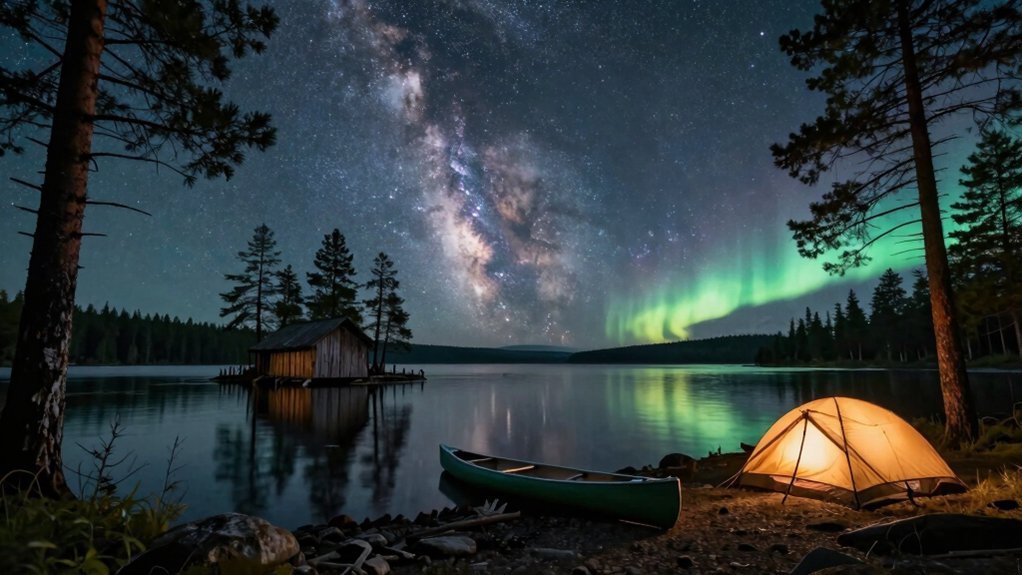 dark sky sanctuary water based camping