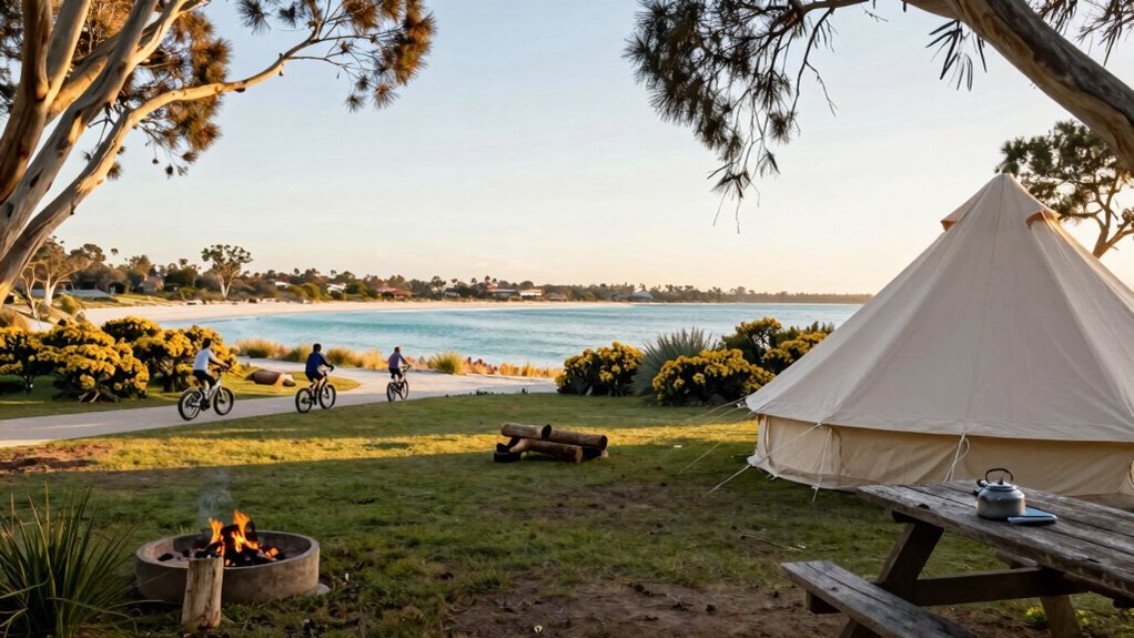 family friendly seaside camping bliss