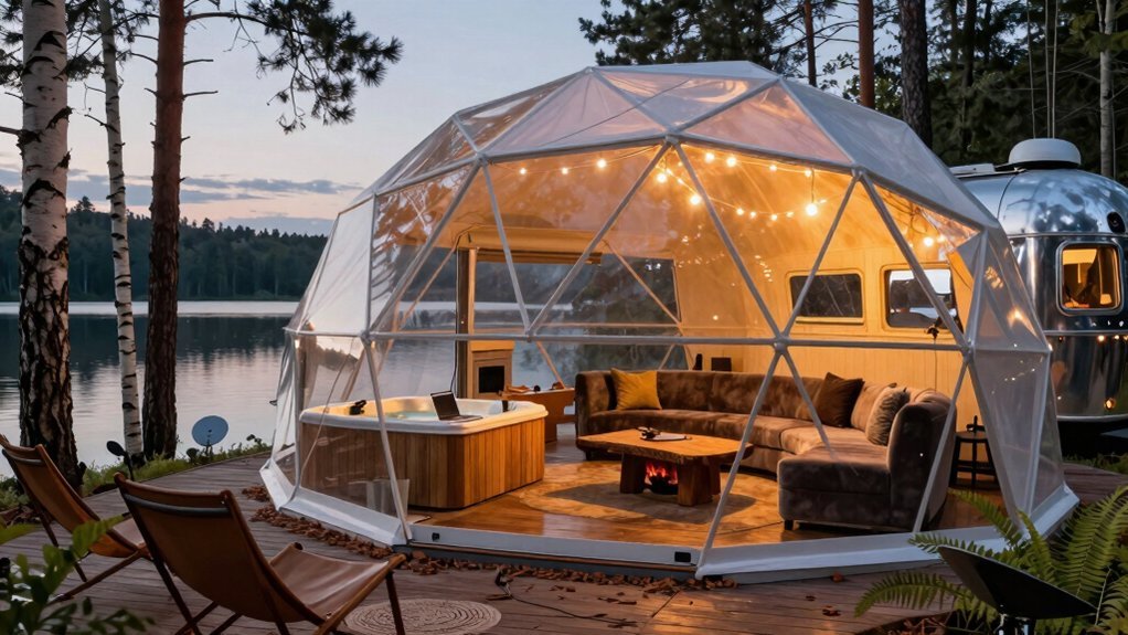 glamping with reliable wi fi in minnesota