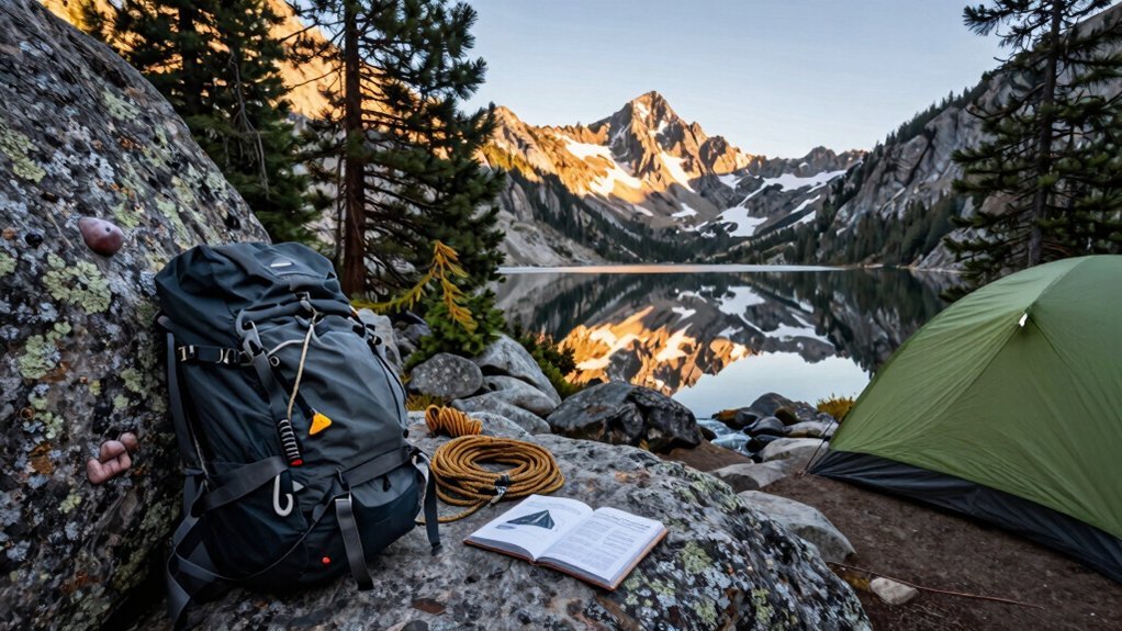 granite climbs alpine lakes beckon