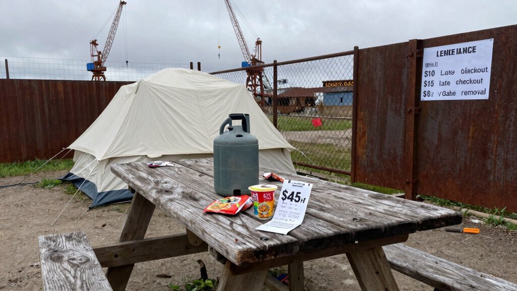 hidden fees ferry shocks camping