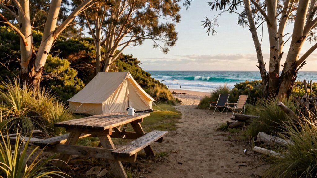 secluded pockets at broken head