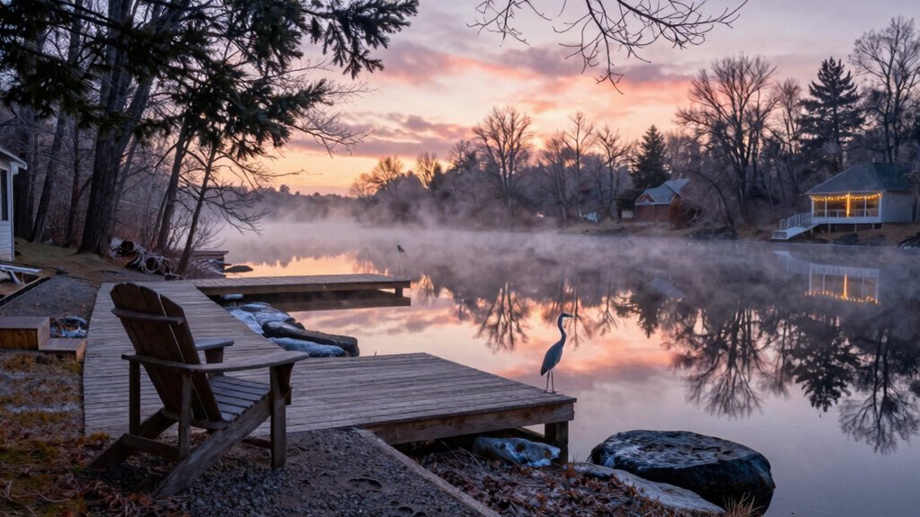 waterfront campground year round serenity